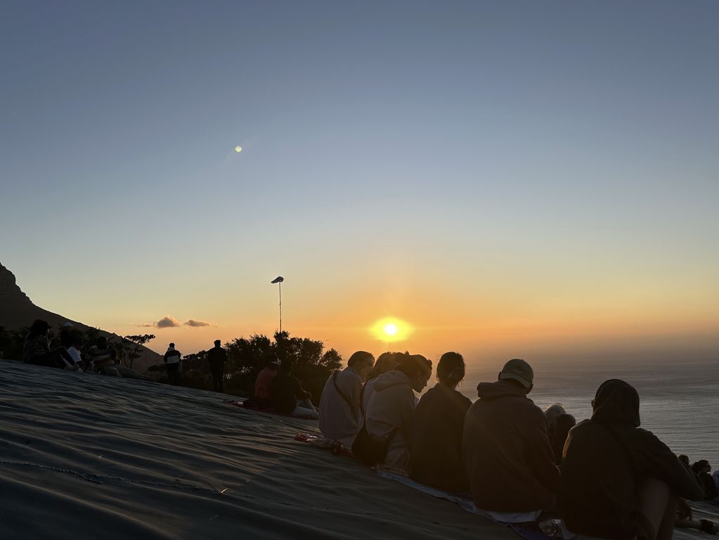 Sundowners Signal Hill Kaapstad Zuid Afrika groepsrondreis